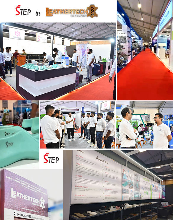 Step Footwear in Leathertech at ICCB- EXPO ZONE 2023