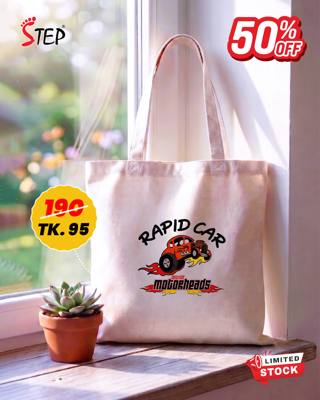 Canvas Tote Bag	STBAP019