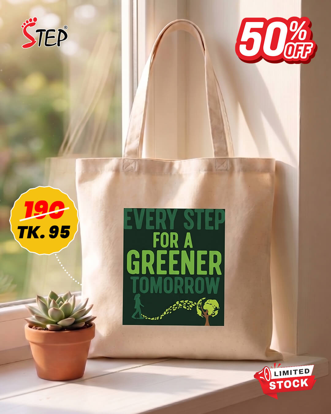 Canvas Tote Bag STBQP0024