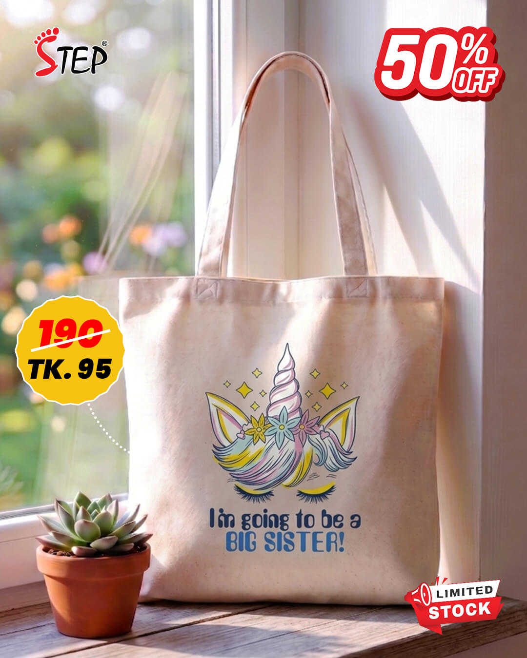 Canvas Tote Bag STBQP0028