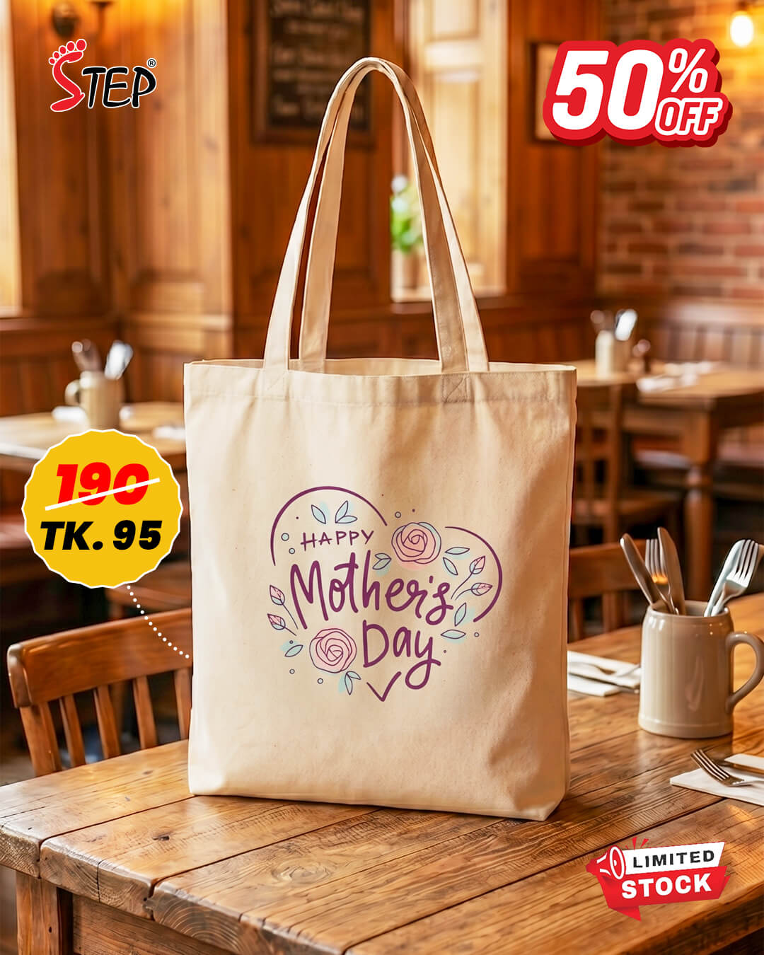 Canvas Tote Bag	STBSP0036