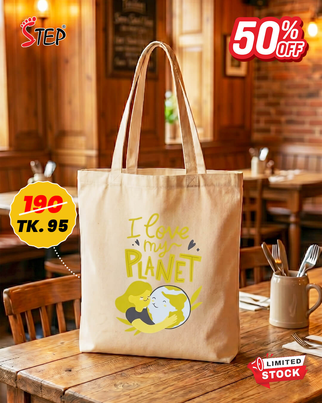 Canvas Tote Bag	STBSP0037