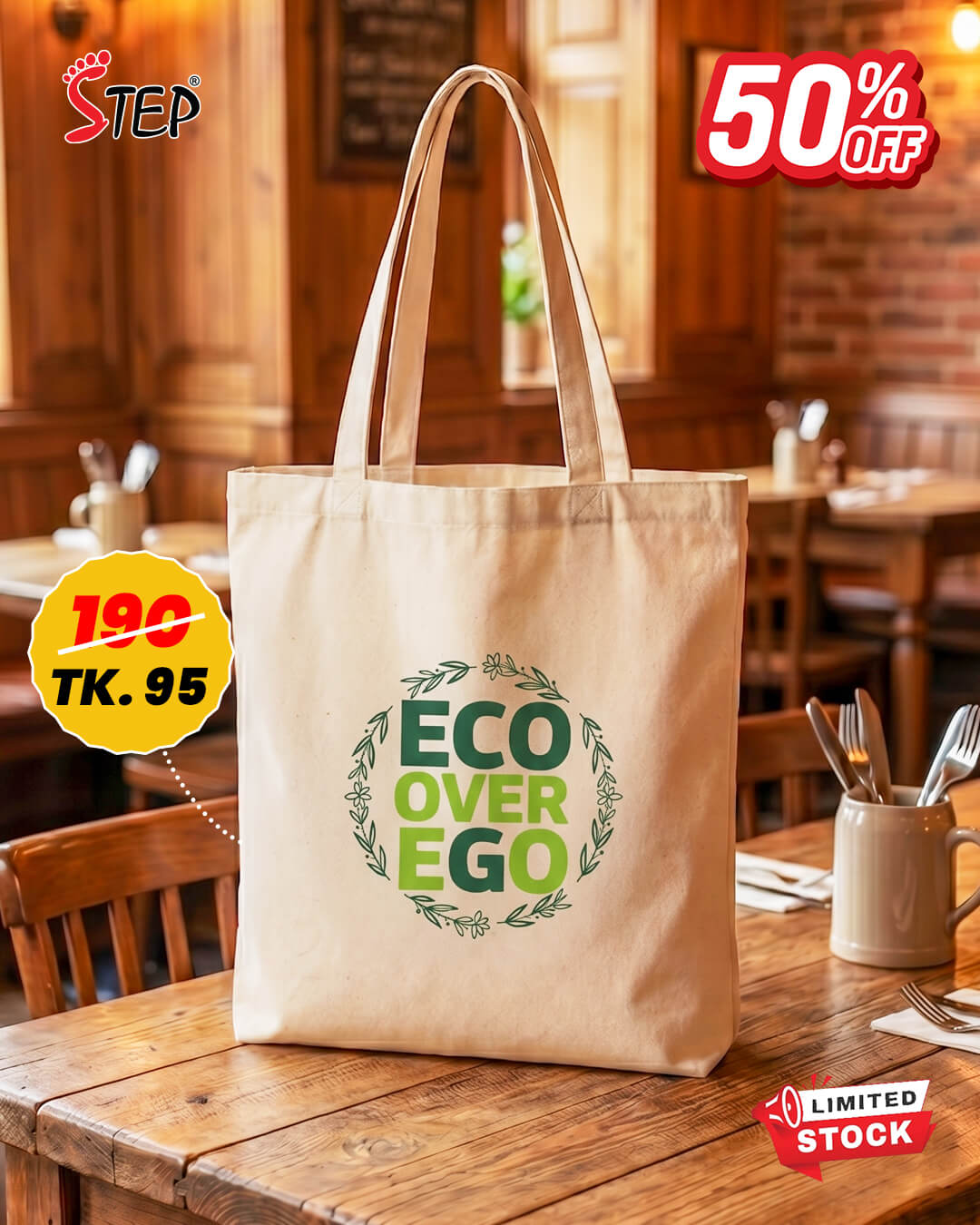 Canvas Tote Bag	STBSP0042