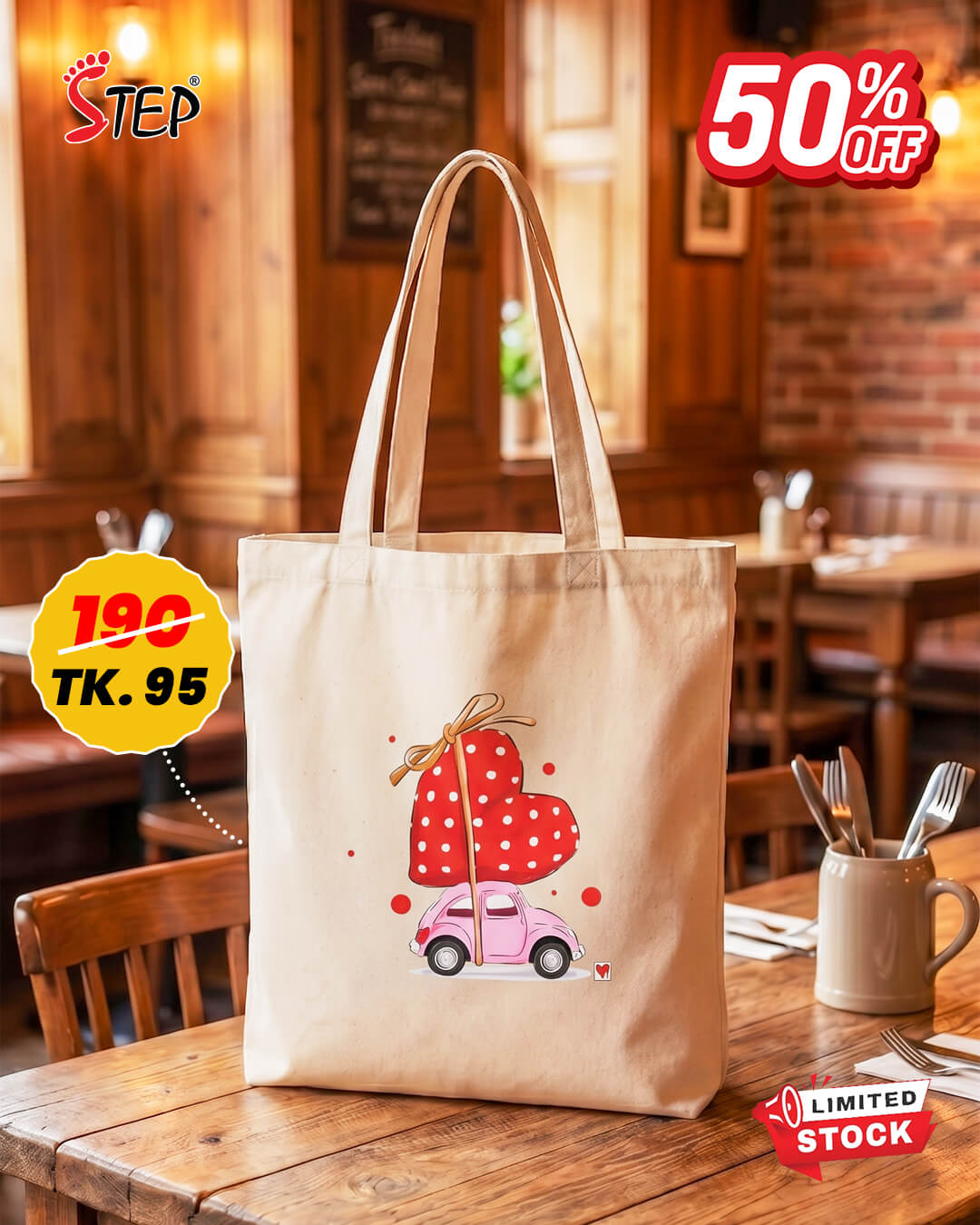 Canvas Tote Bag	STBSP0047